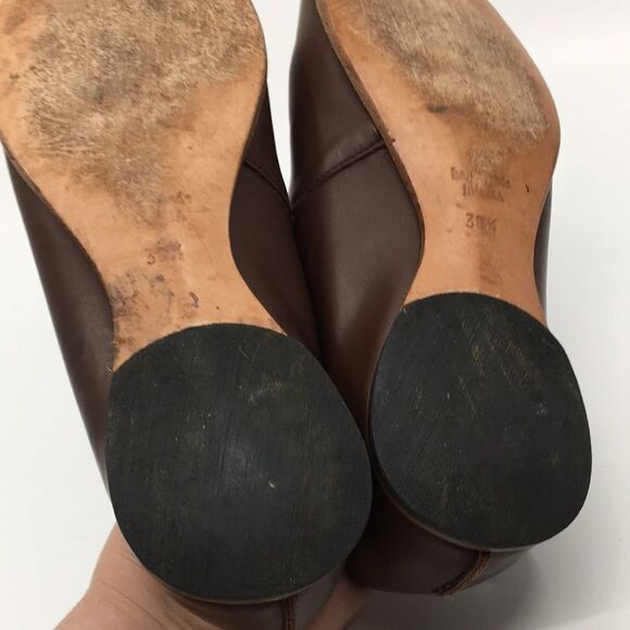 Cydwoq Flex-W Handmade in USA Brown Leather Oxfords Loafers EU size 38 1/2 - Picture 7 of 17